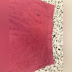 Walter Hagen Golf shorts, stretchy size 38 Heather red